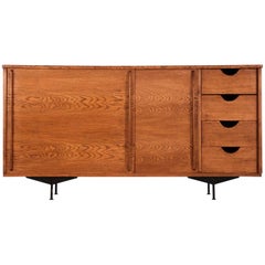 Sideboard in Style of Jean Prouvé Design, 1960 Oak