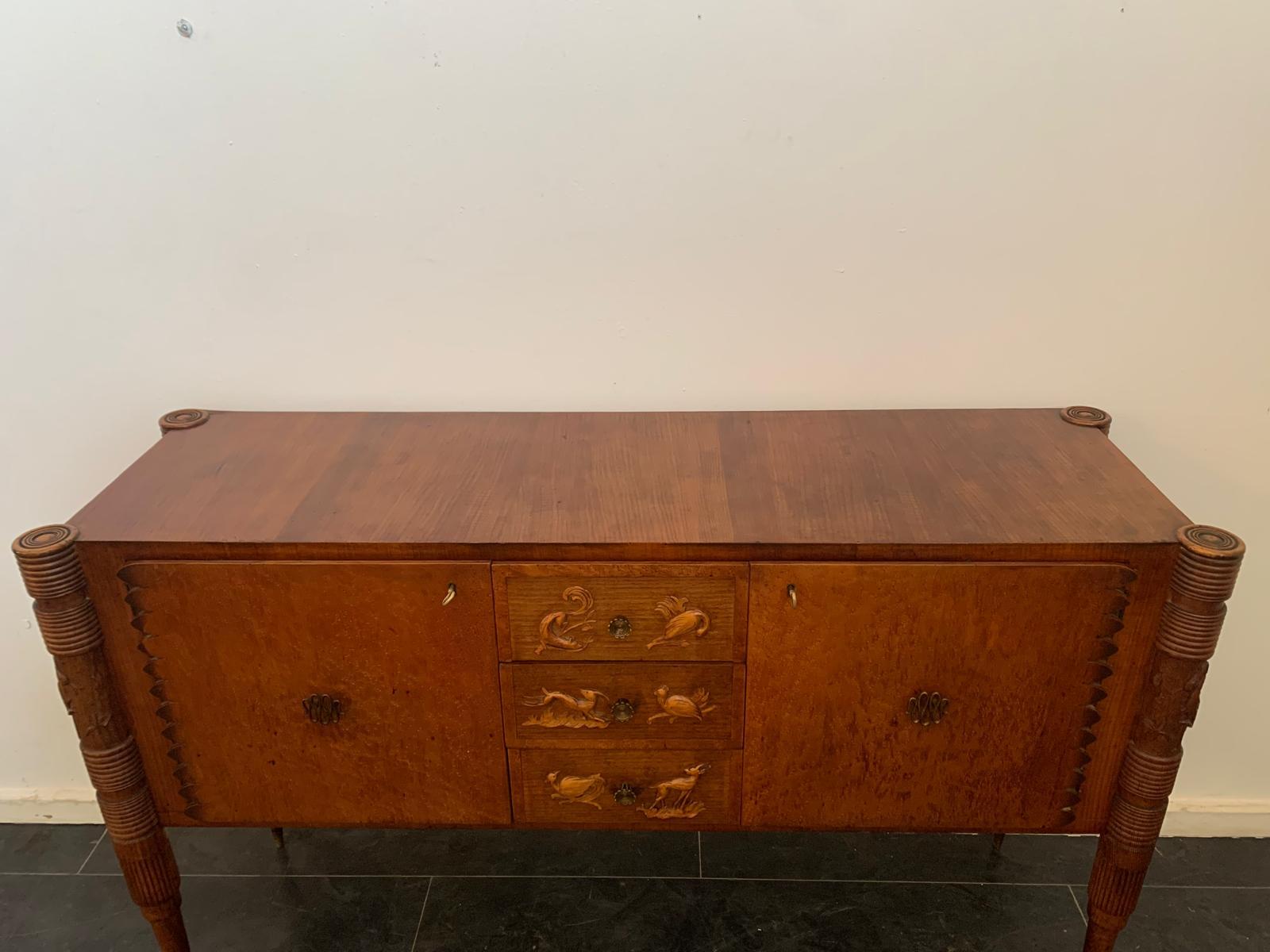 Sideboard in style of Pierluigi Colli for Frama, 1950s For Sale 11