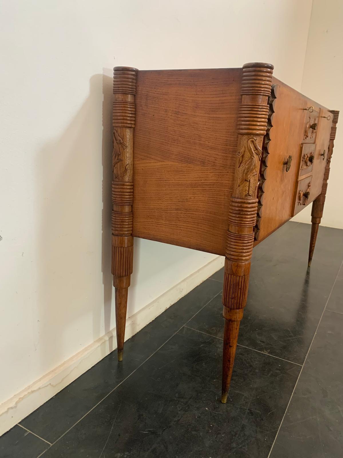 Sideboard in style of Pierluigi Colli for Fratelli Marelli Cantù For Sale 3