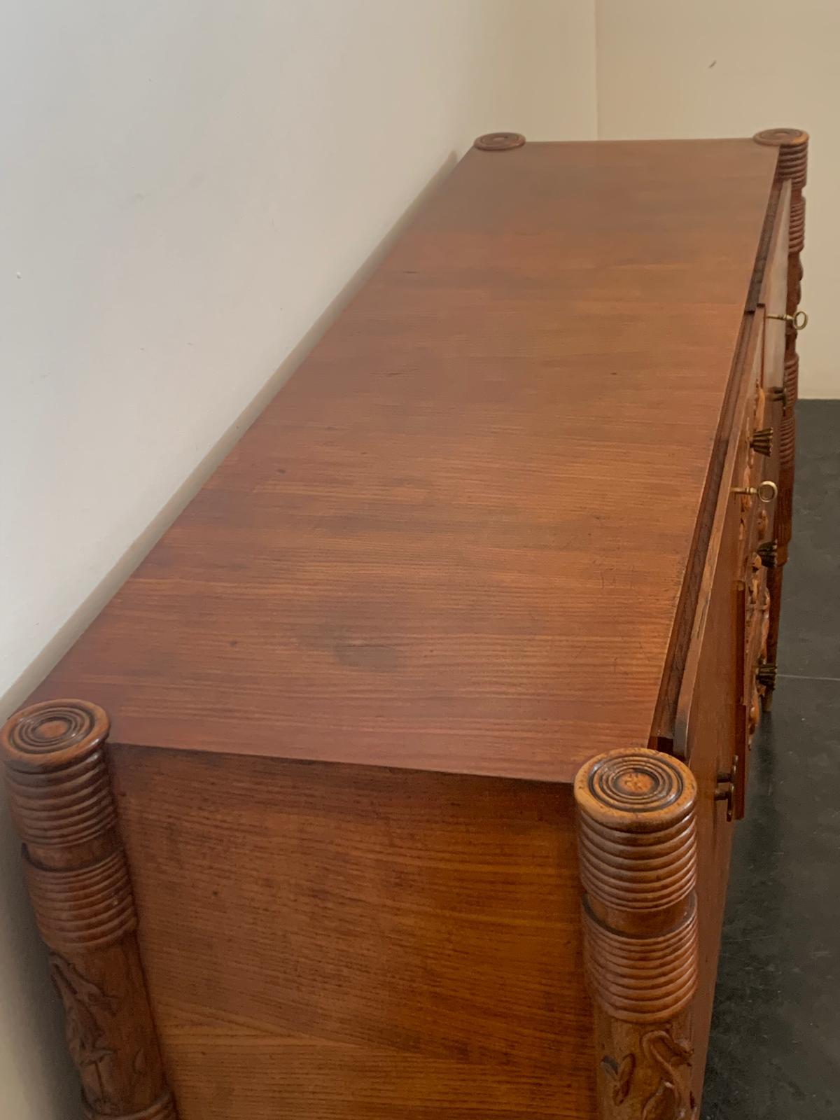 Sideboard in style of Pierluigi Colli for Fratelli Marelli Cantù For Sale 8