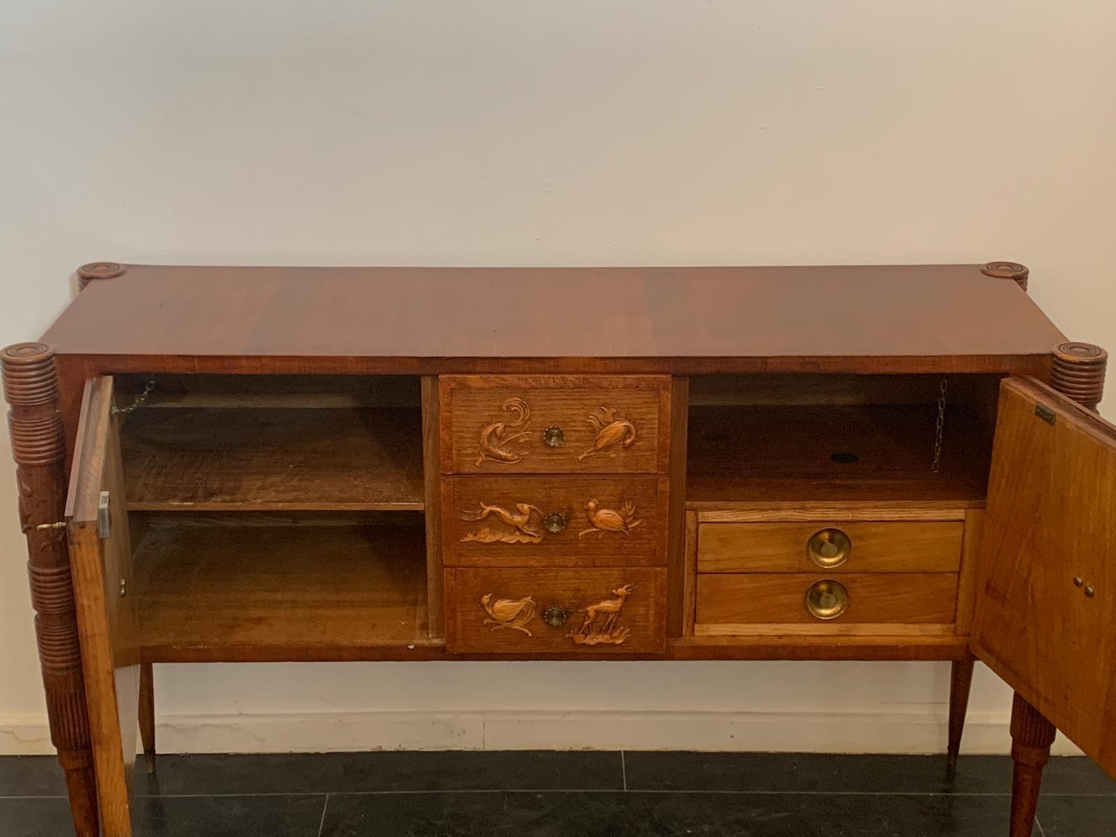 Sideboard in style of Pierluigi Colli for Fratelli Marelli Cantù For Sale 10