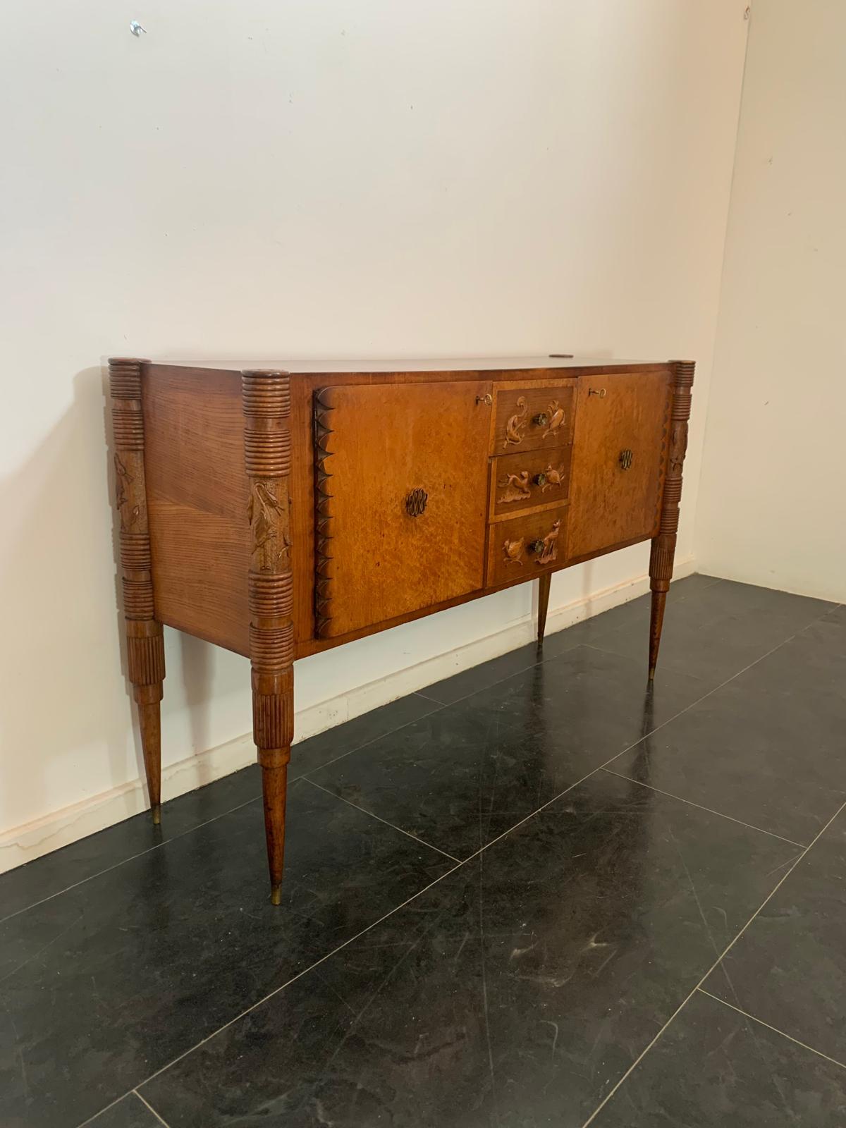 Sideboard in style of Pierluigi Colli for Fratelli Marelli Cantù For Sale 2