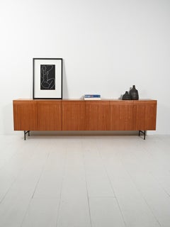 Six-door teak sideboard attributed to Nils Jonsson