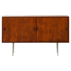 Sideboard aus Teak und Stahl von Børge Mogensen, 1950er Jahre