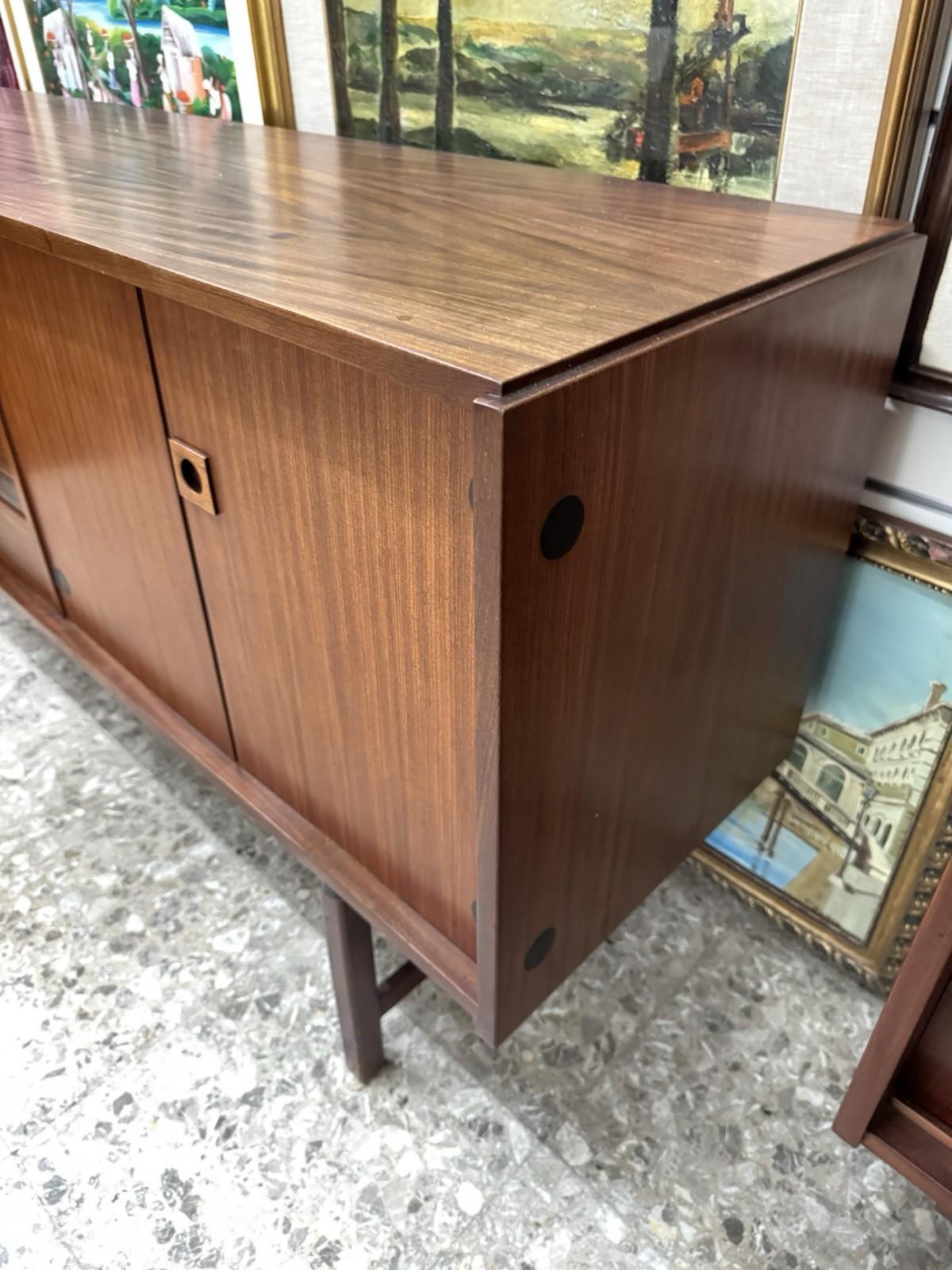 Sideboard In Teak Barovero mod. Selex Mid-Century Anni ‘60 in vendita 3