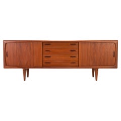 Sideboard aus Teakholz von H.P. Hansen, Dänemark, 1960er Jahre