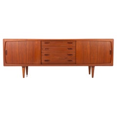 Enfilade en teck de H.P. Hansen, Danemark, années 1960