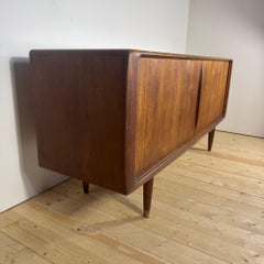 Teak Sideboard with Concealed Doors - Mid-Century 60s Sideboard