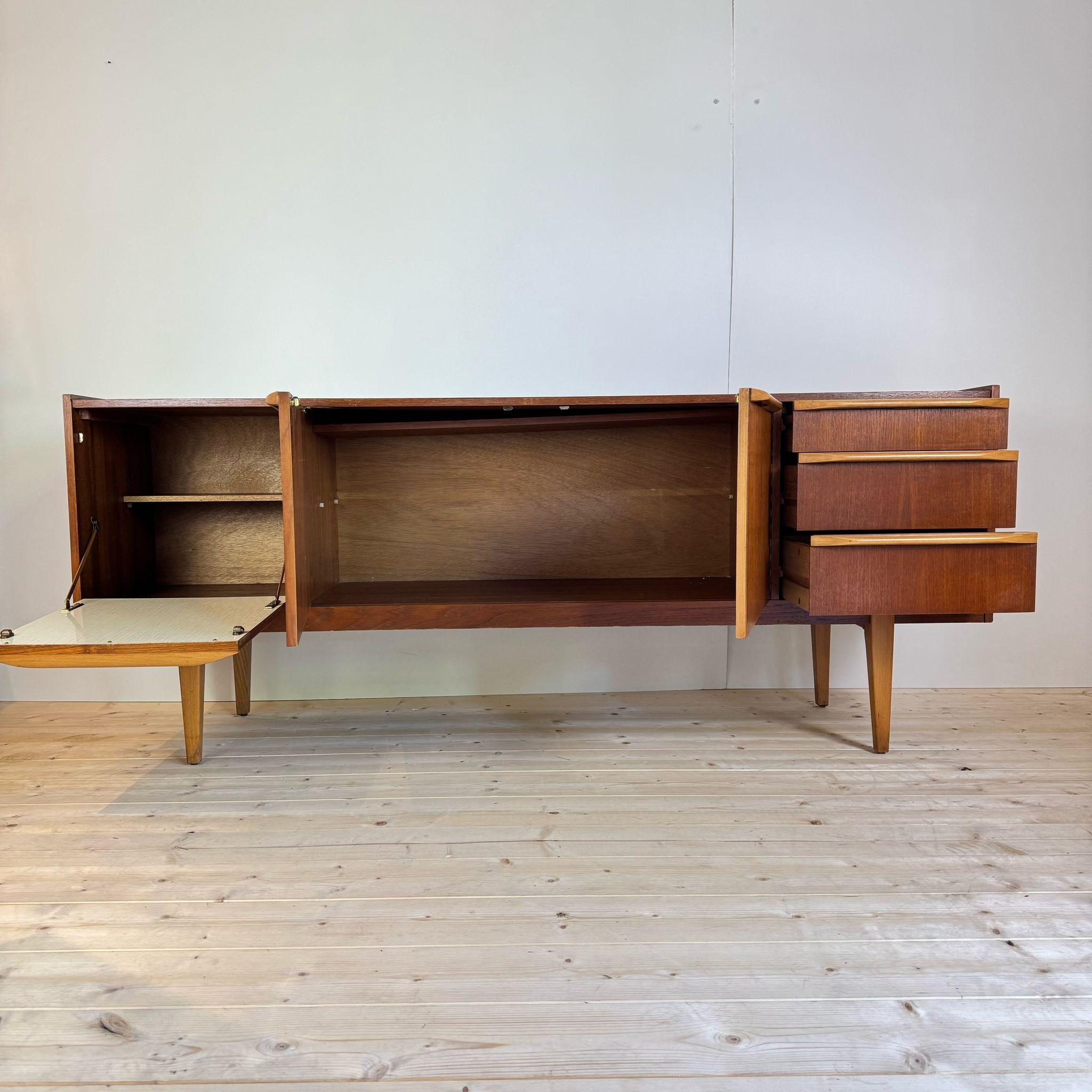 Mid-20th Century Sideboard in teak, Denmark 1960 For Sale