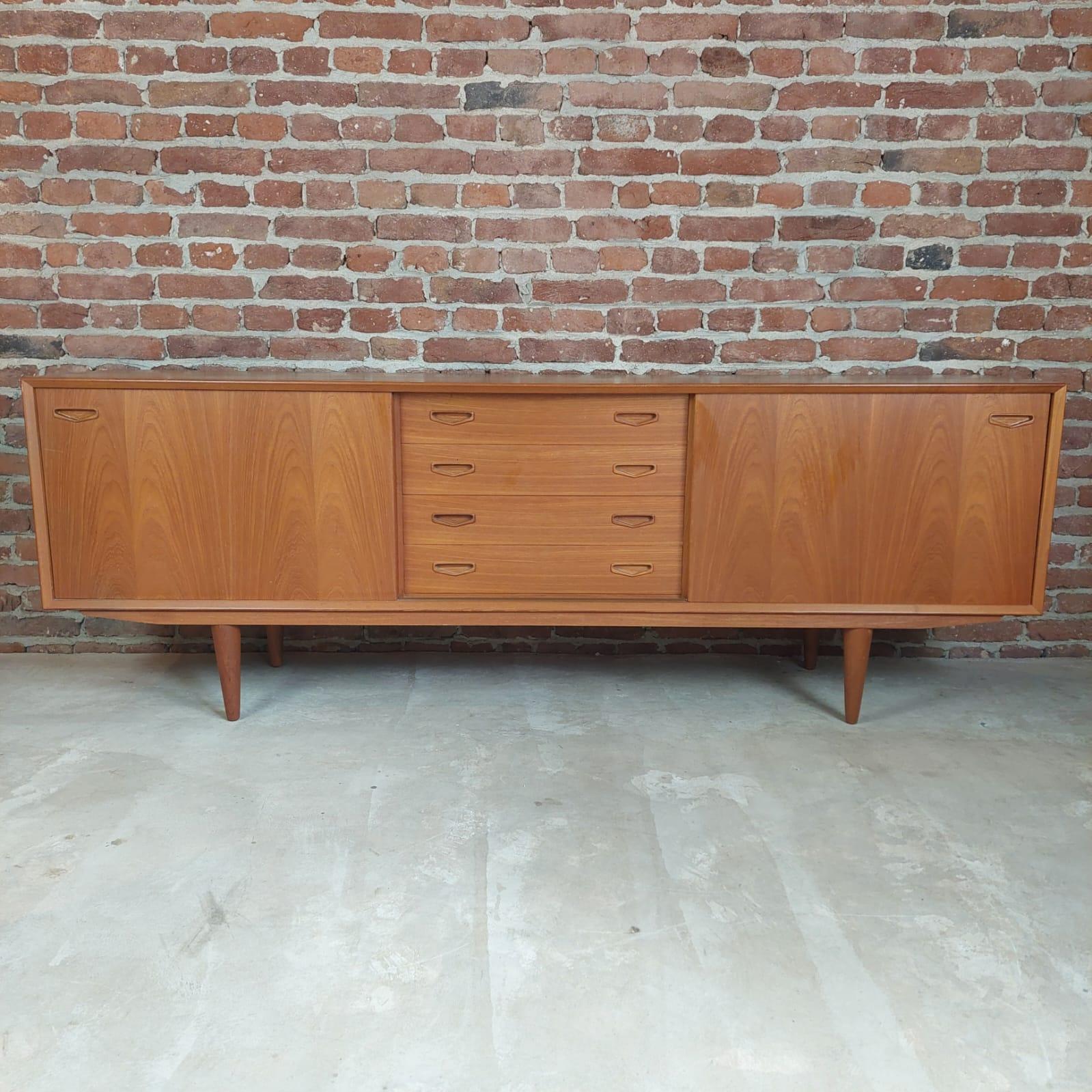 Teak Sideboard in teak, Denmark 1960