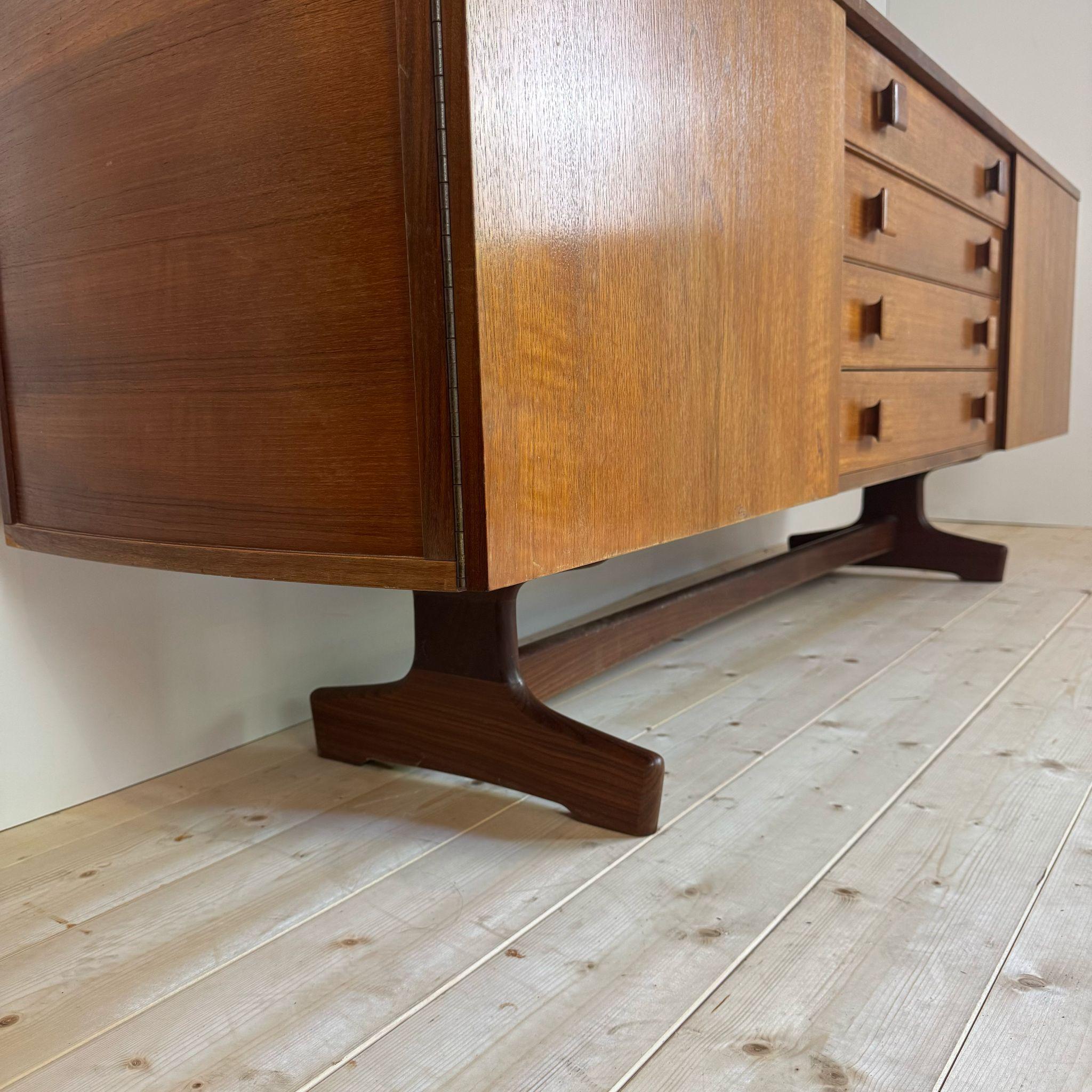 Sideboard aus Teakholz, Dänemark 1960 im Angebot 1