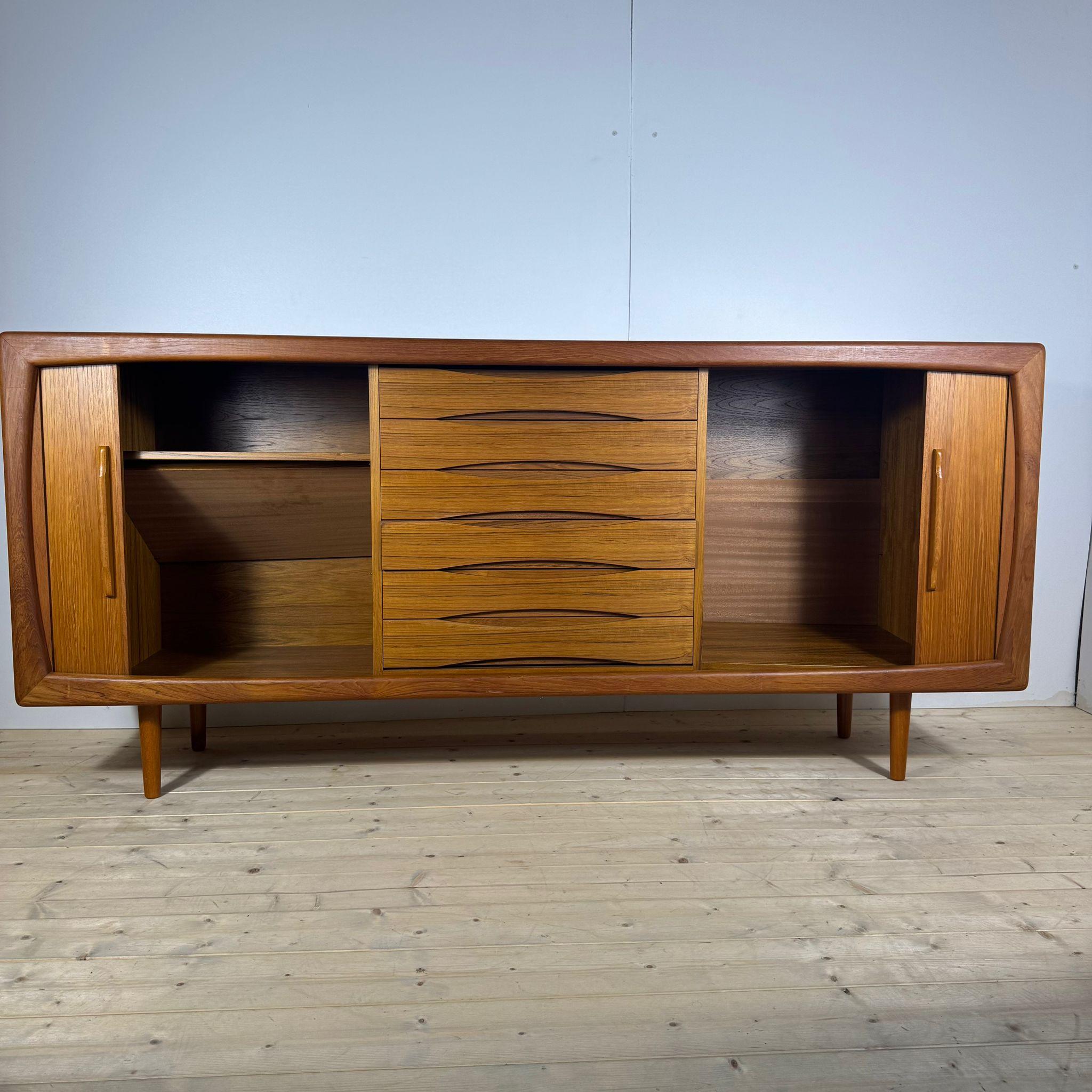 Sideboard in teak, Denmark 1960 In condizioni buone in vendita a Torino, IT