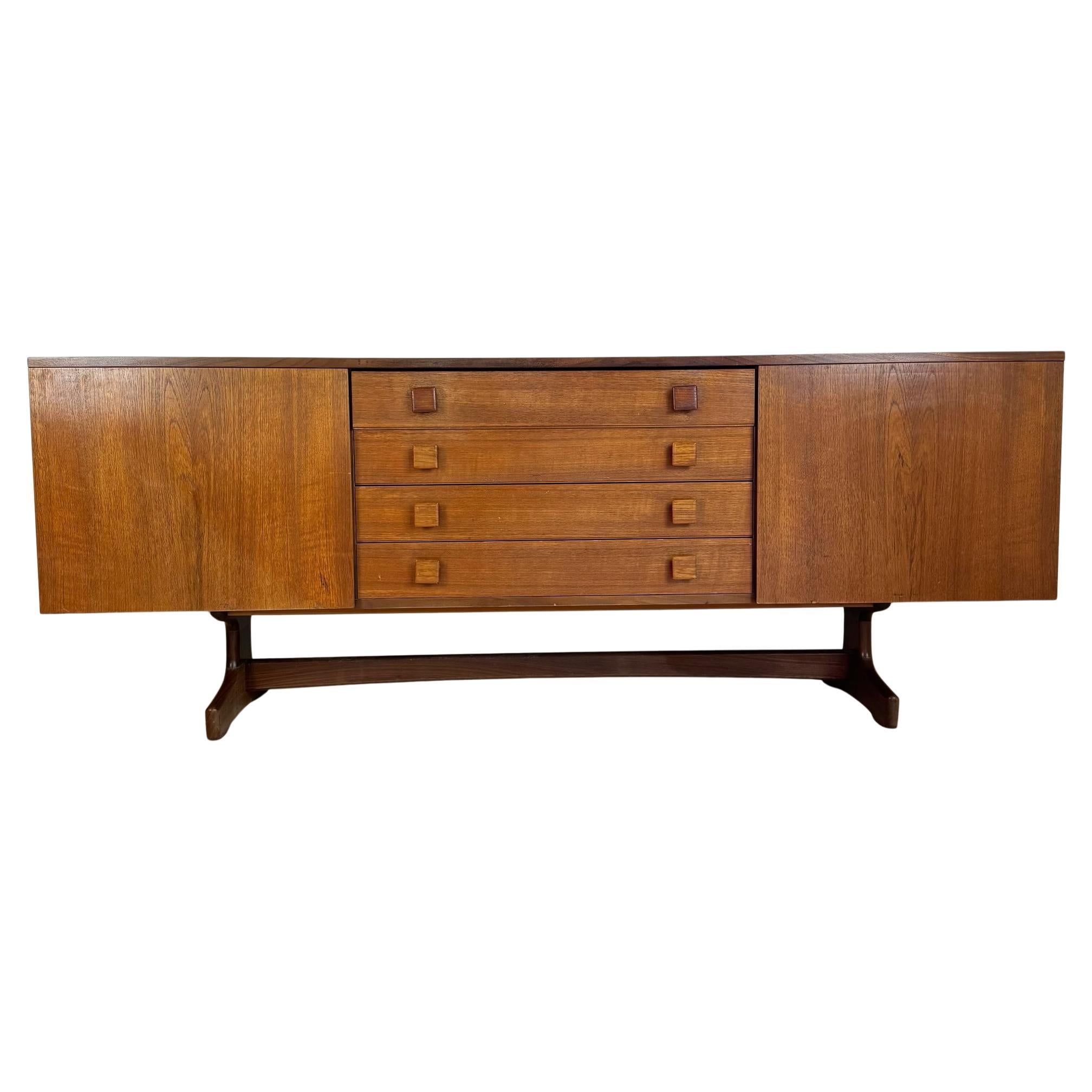 Sideboard aus Teakholz, Dänemark 1960