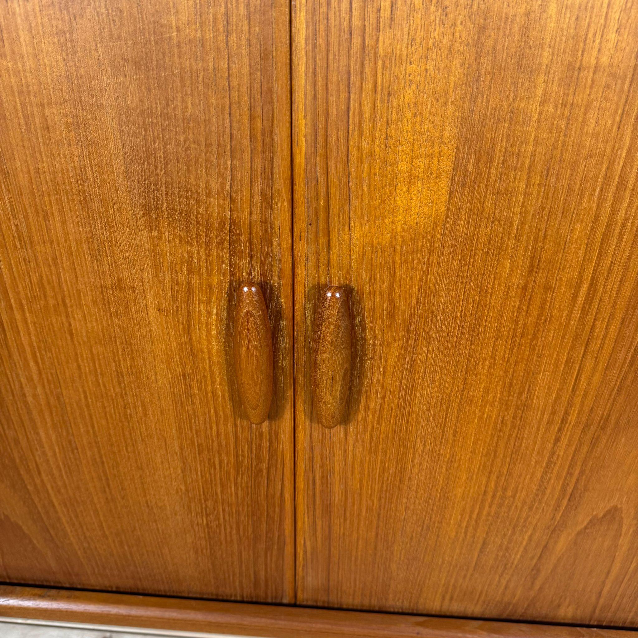 Mid-Century Modern Sideboard in teak, Denmark 1960s For Sale