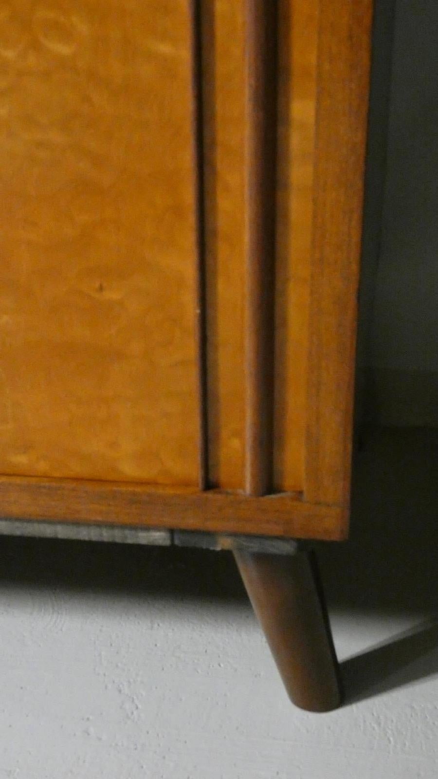 Late 20th Century Solid Teak Sideboard, Italy 1970s For Sale
