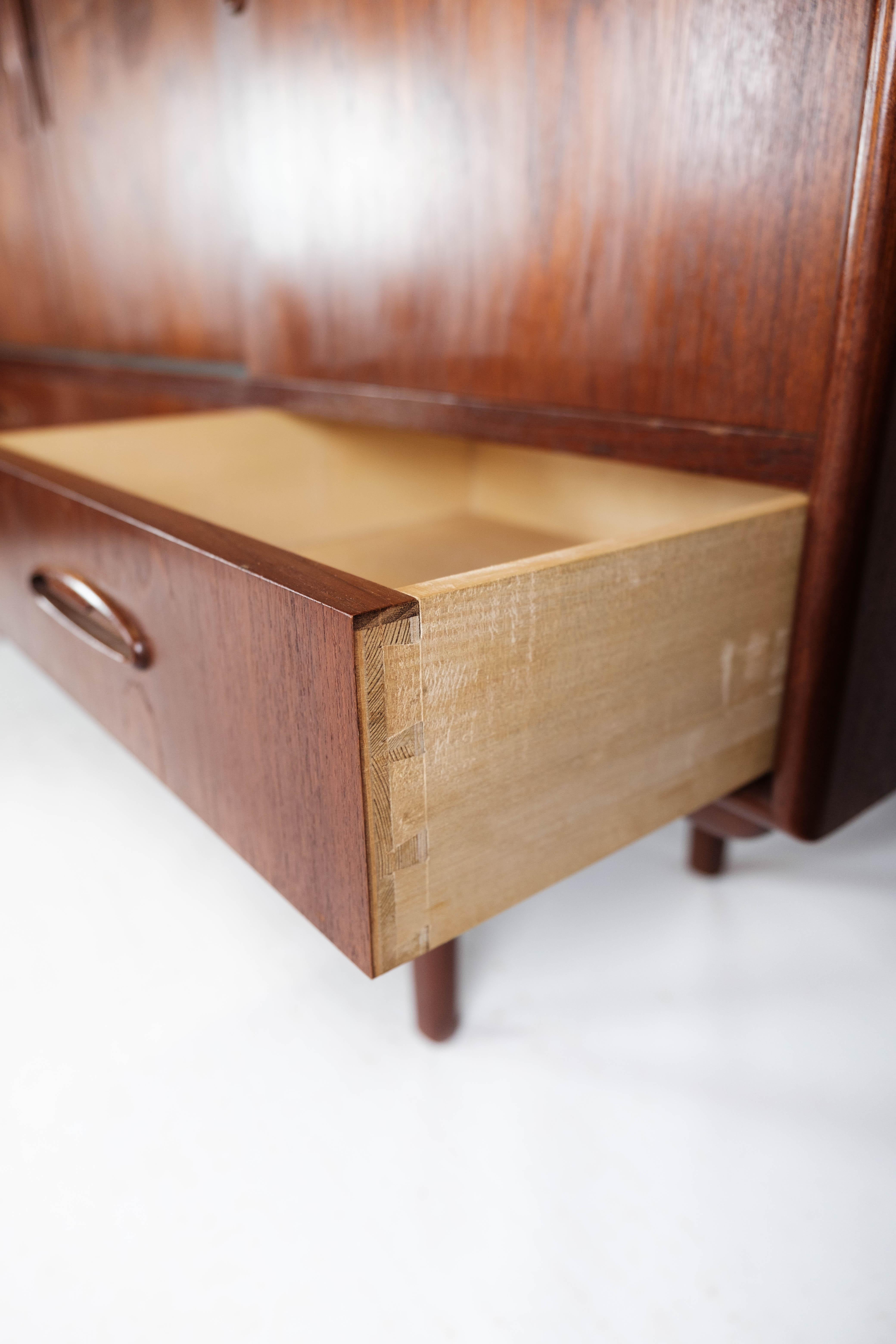 Scandinavian Modern Sideboard in Teak of Danish Design from the 1960s