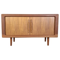 Sideboard in Teak with Sliding Doors, 1960