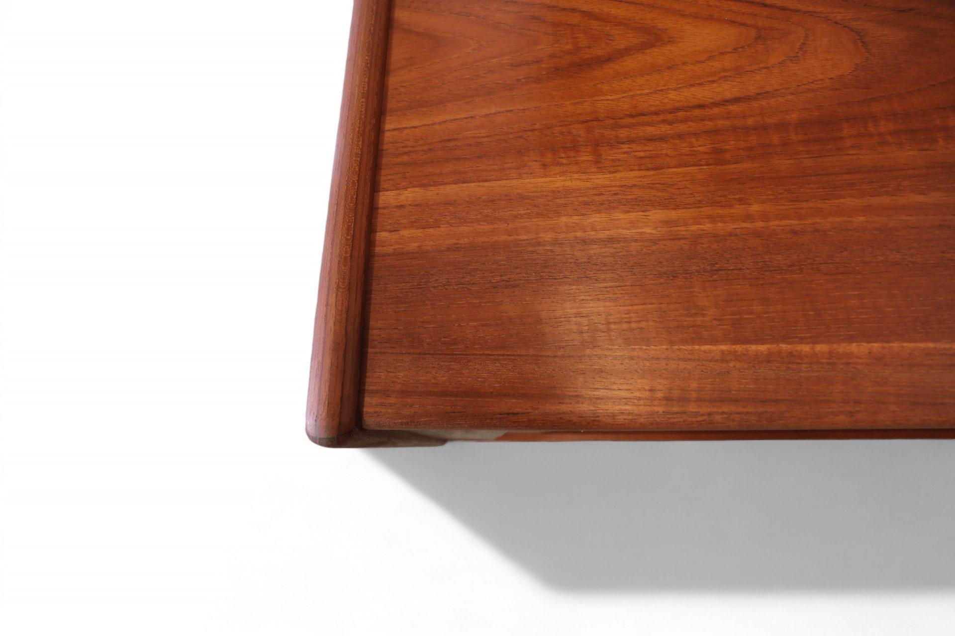 Mid-20th Century Sideboard in Teak with Tambour Doors by George Tanier for Sibast, 1960s