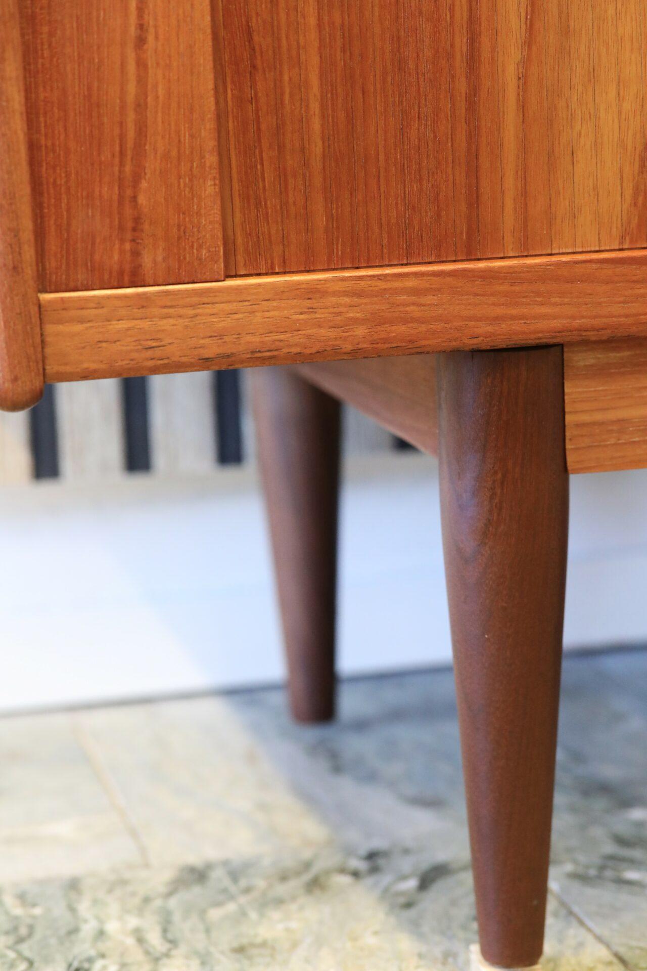 Sideboard in Teak with Tambour Doors by George Tanier for Sibast, 1960s 3
