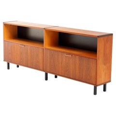Retro Sideboard in Teak with Two Fall Fronts by Cees Braakman for Pastoe