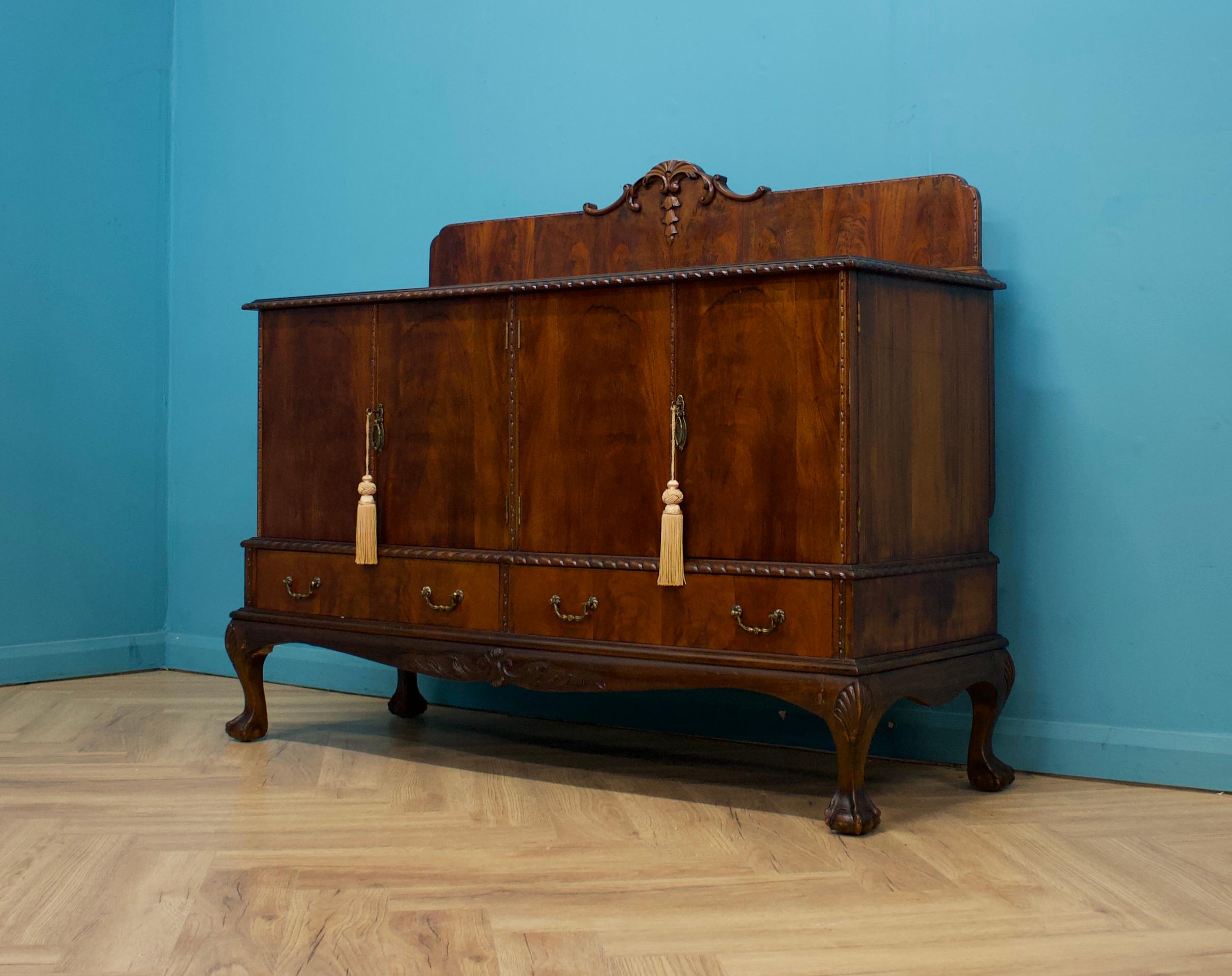 British Sideboard in the manner of Chippendale, 1920s For Sale