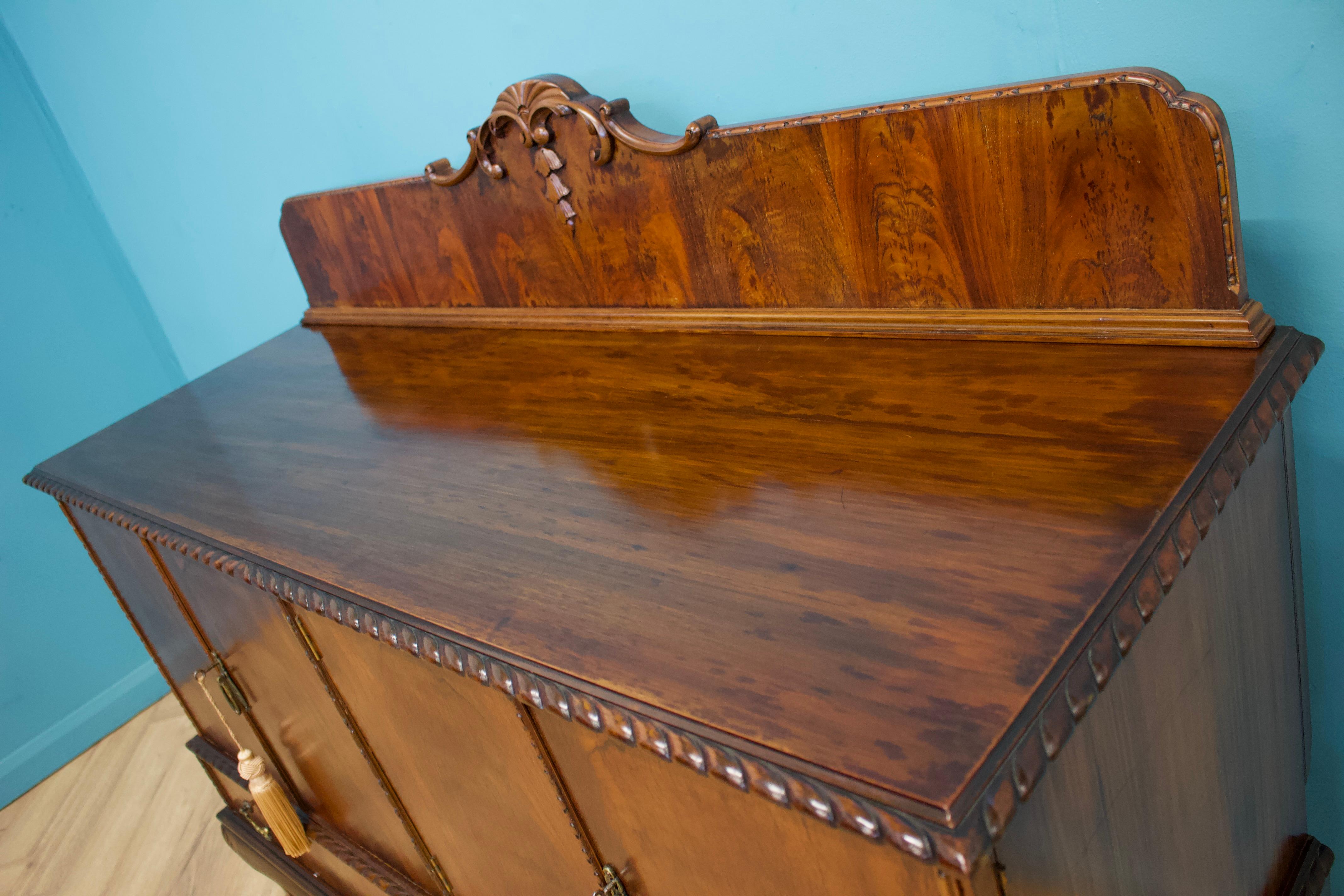 Early 20th Century Sideboard in the manner of Chippendale, 1920s For Sale