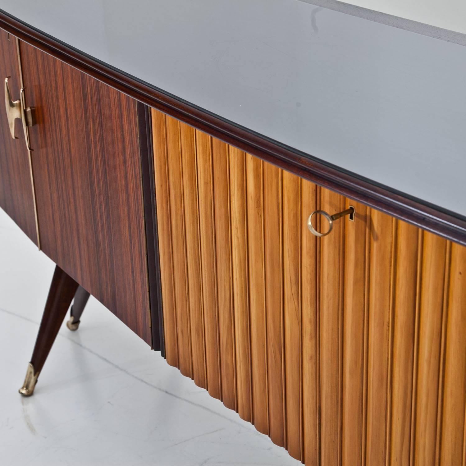 Italian Sideboard in the Style of Dassi, Italy Mid-20th Century