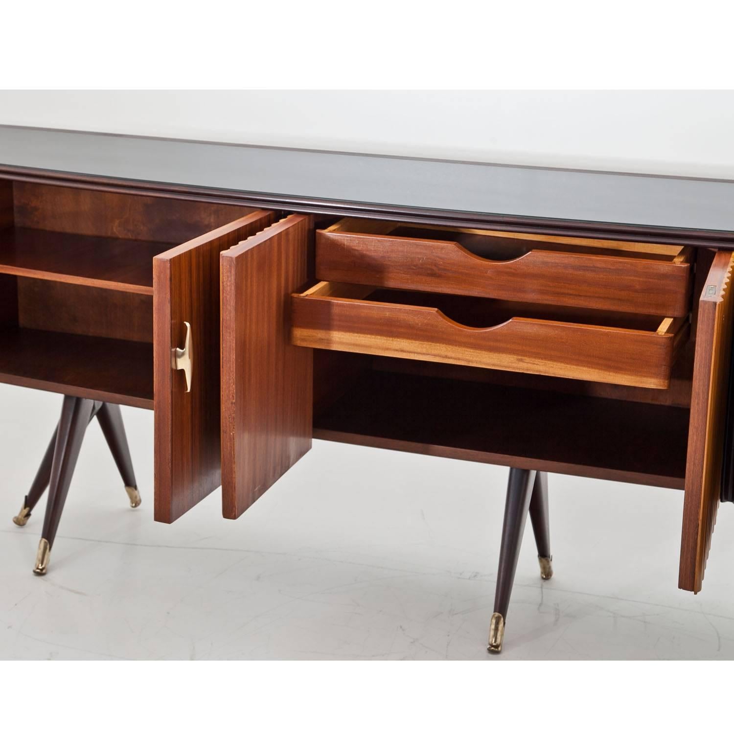 Sideboard in the Style of Dassi, Italy Mid-20th Century 1