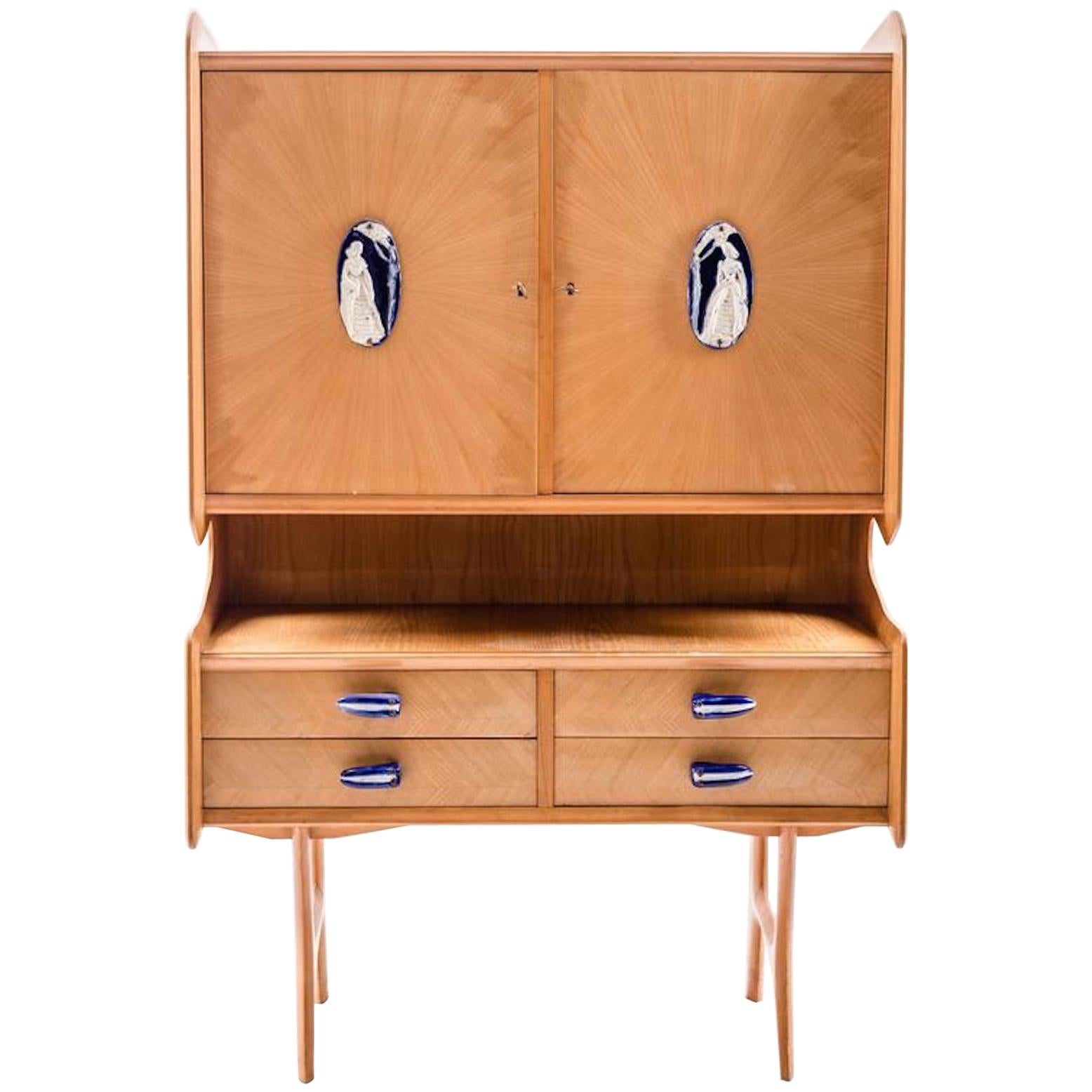 Sideboard in the Style of Ice Parisi, 1960 For Sale