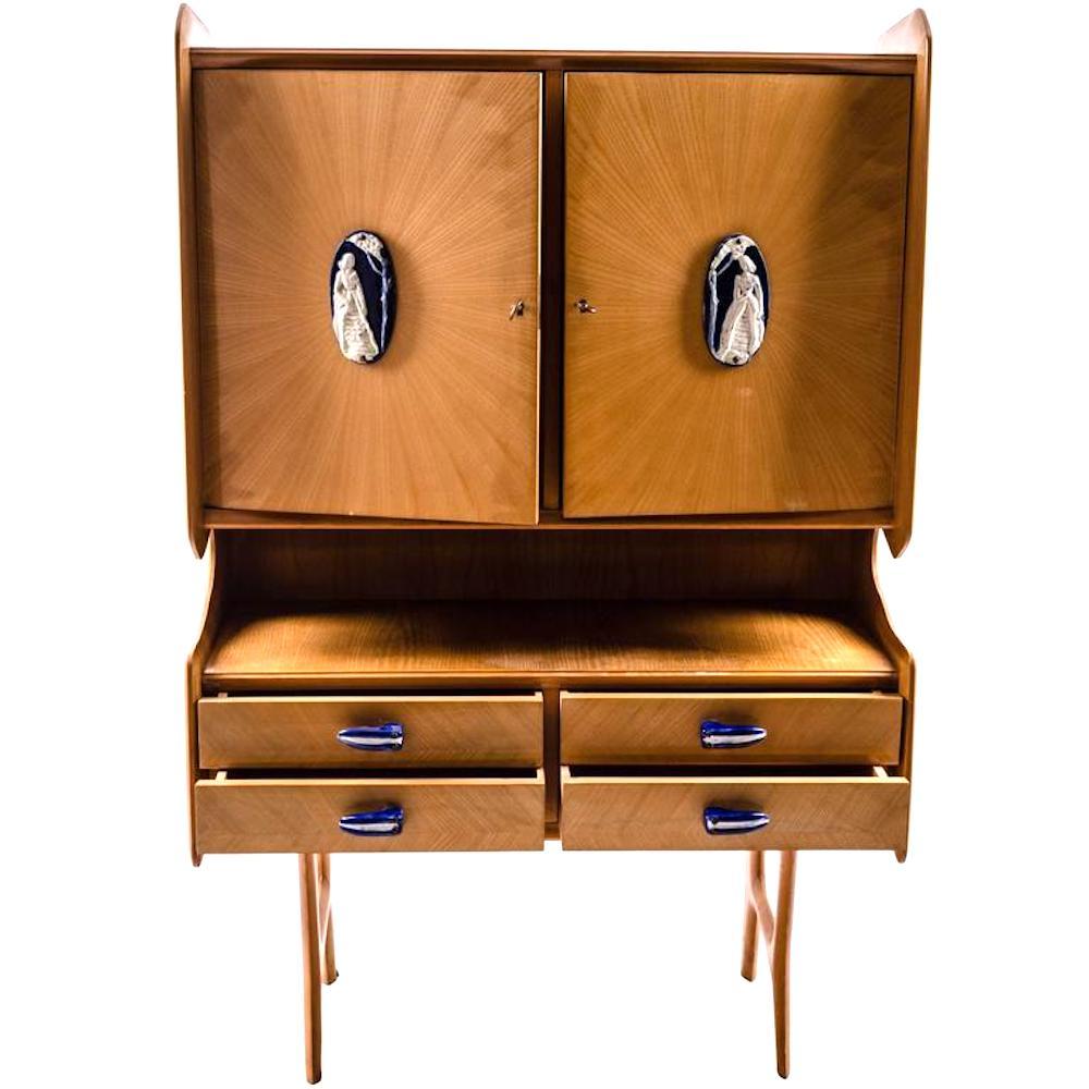 Sideboard in the Style of Ico Parisi, 1960s For Sale 1