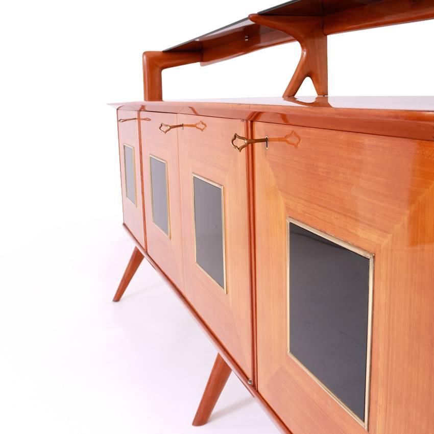 Italian Sideboard in the Style of Ico Parisi, Italy, Mid-20th Century