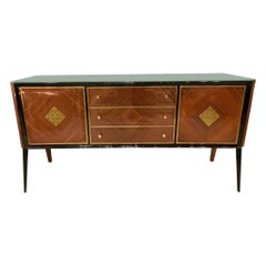 Sideboard in Walnut, Italy 1950s