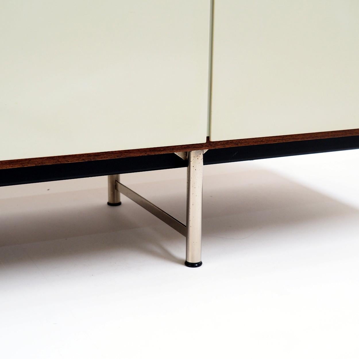 Wenge Sideboard in Wengé and White by Cees Braakman for Pastoe