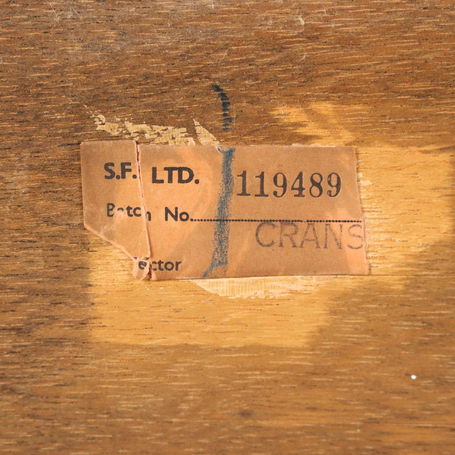 English 1960s teak sideboard For Sale 5