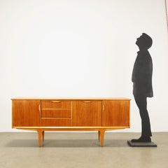 English 1960s teak sideboard