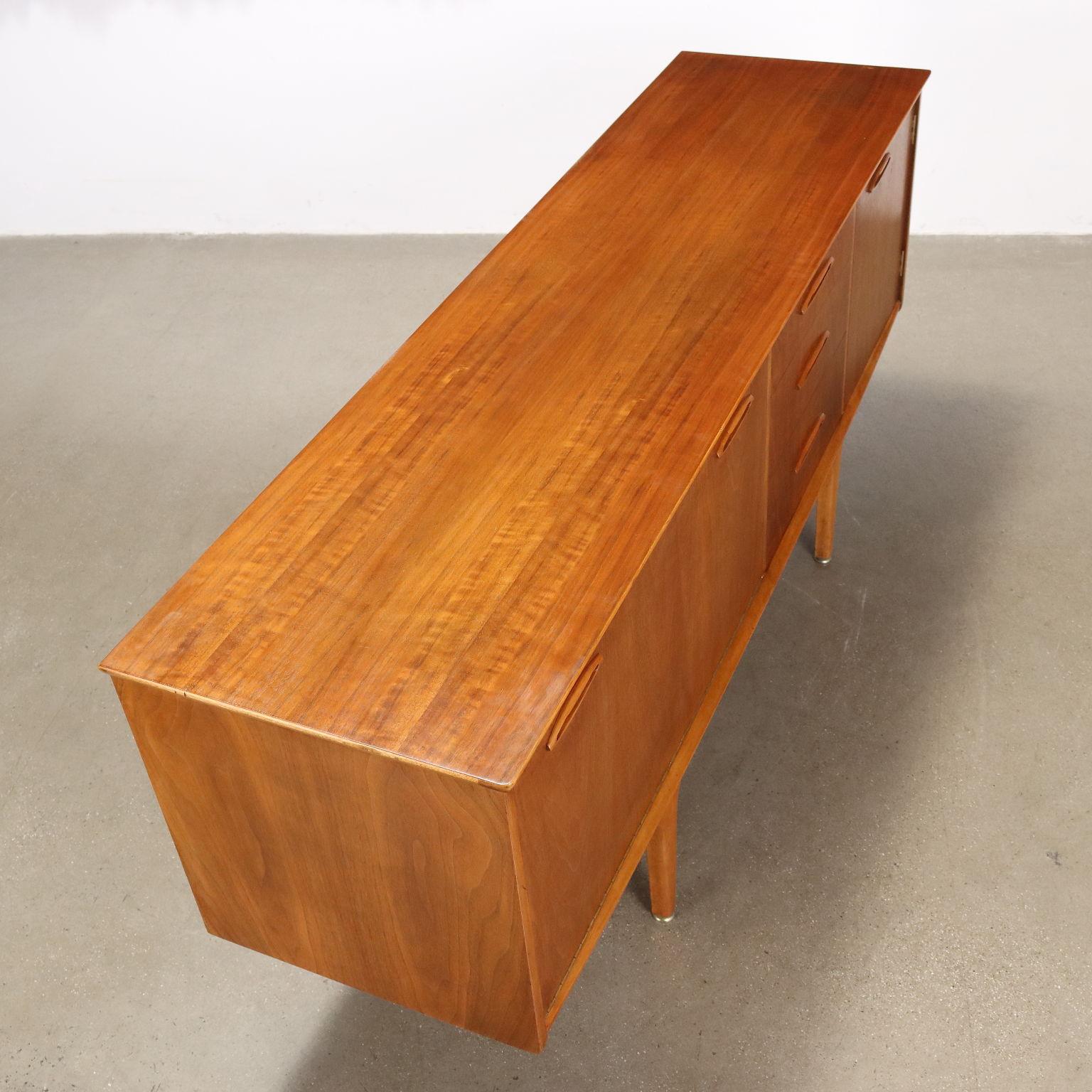 Sideboard Inglese, Anni 60 restaurato For Sale 3