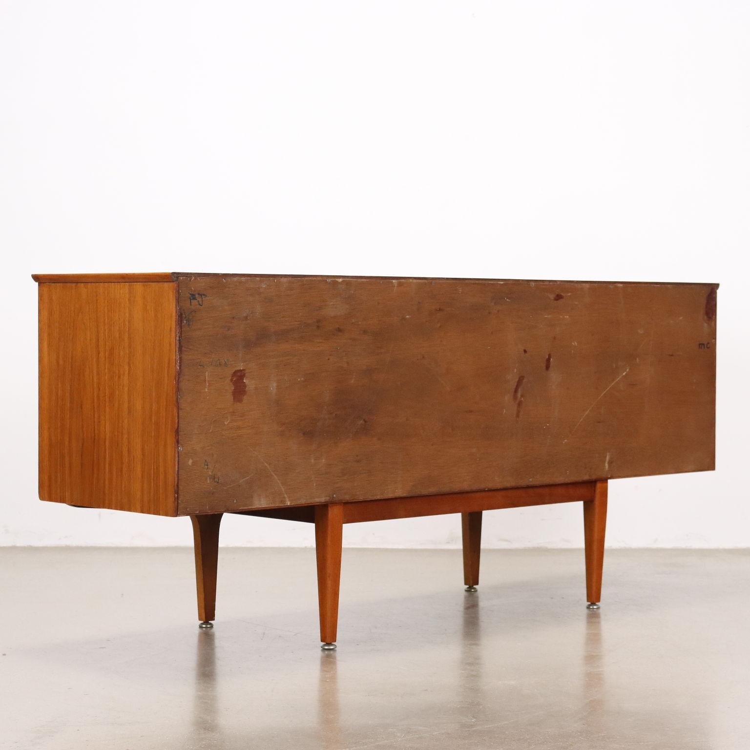 Sideboard Inglese, Anni 60 restaurato For Sale 4