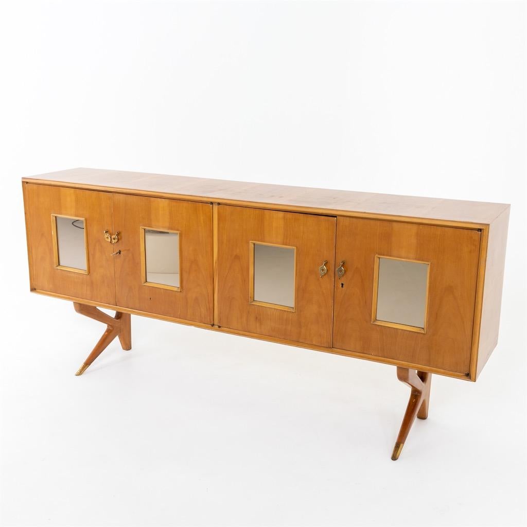 Mid-Century Modern Sideboard, Italian Manufactory, Mid-20th Century For Sale