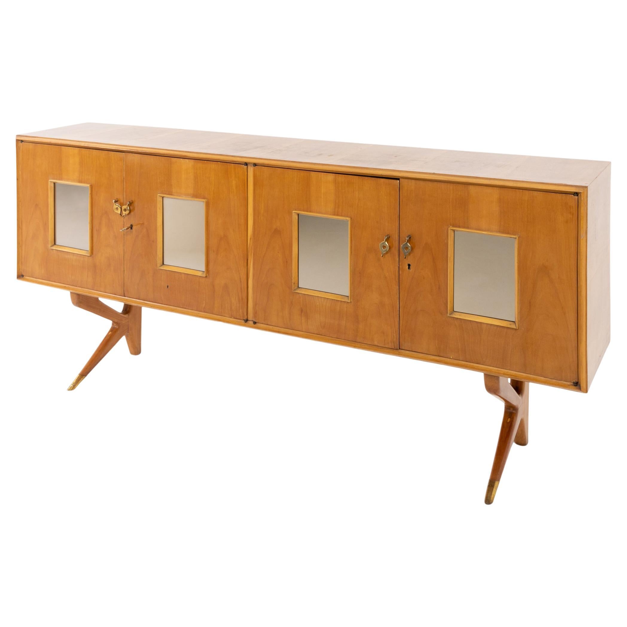 Sideboard, Italian Manufactory, Mid-20th Century For Sale