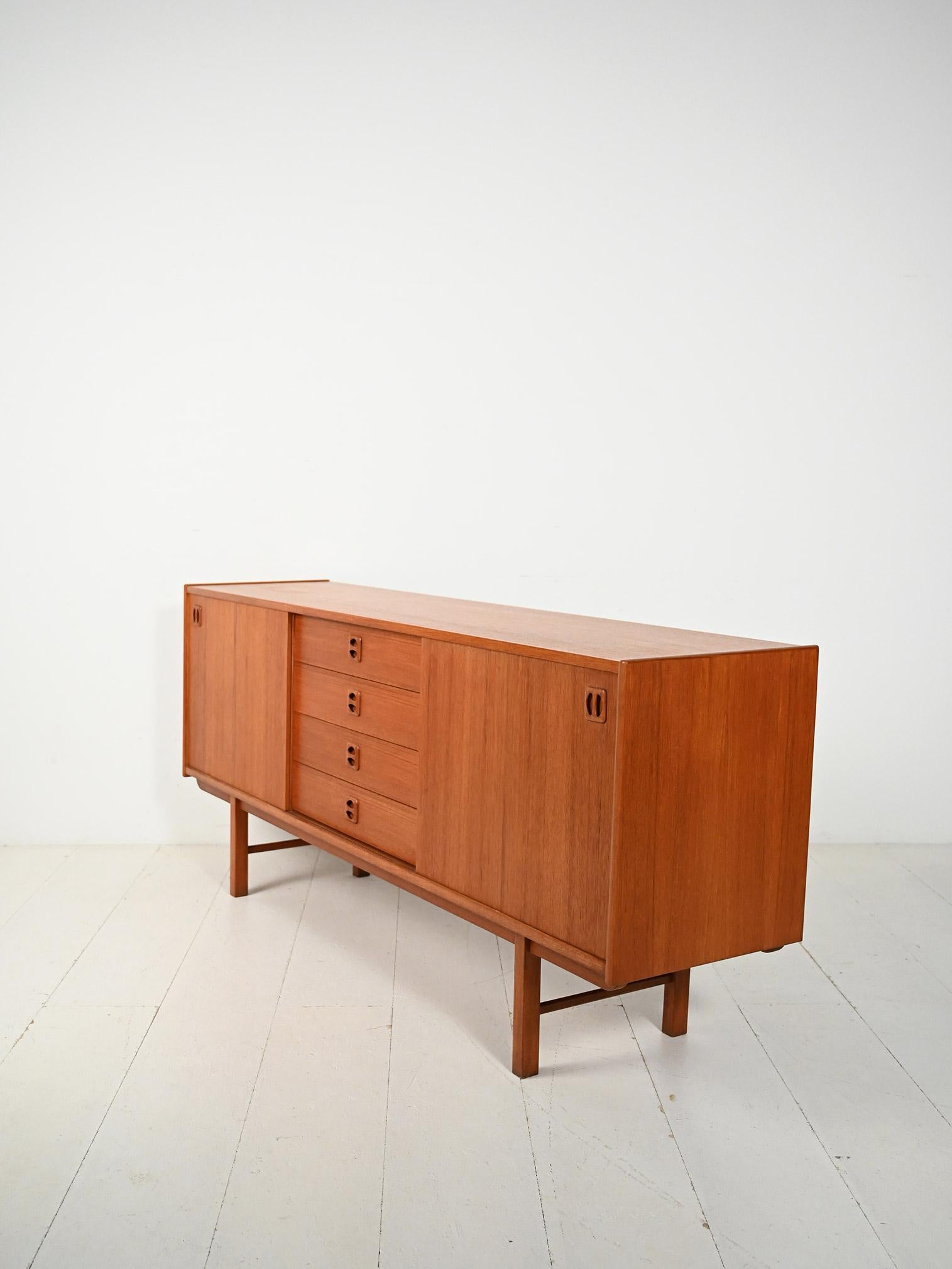 Mid-20th Century Sideboard “Korsør” in teak di IKEA For Sale