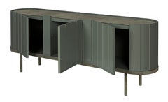 Enfilade en cuir Francesco Balzano pour Giobaganara Novare