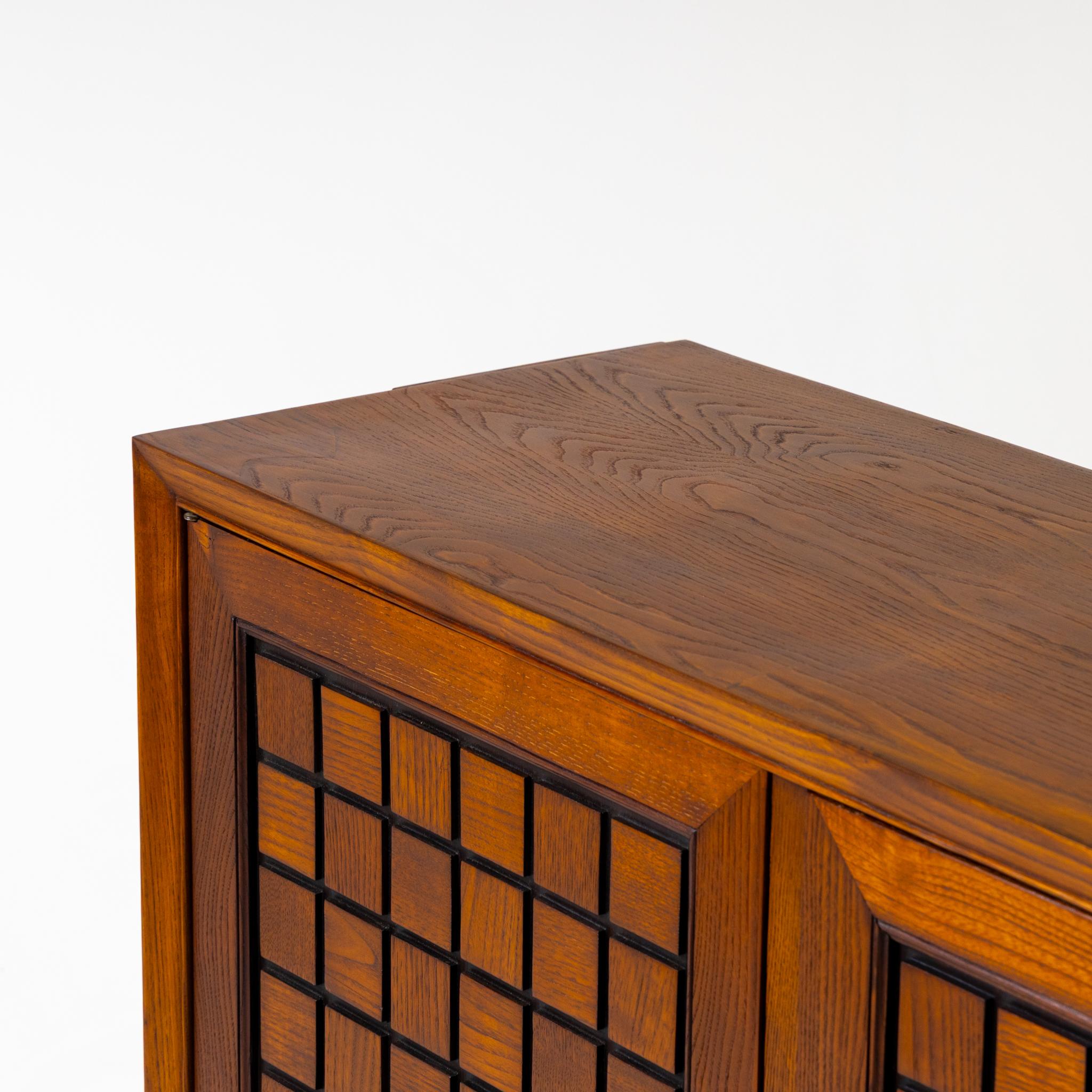 Sideboard, wahrscheinlich Italien, 1970er Jahre (Holz) im Angebot
