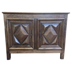 Sideboard Louis XIV period in solid oak