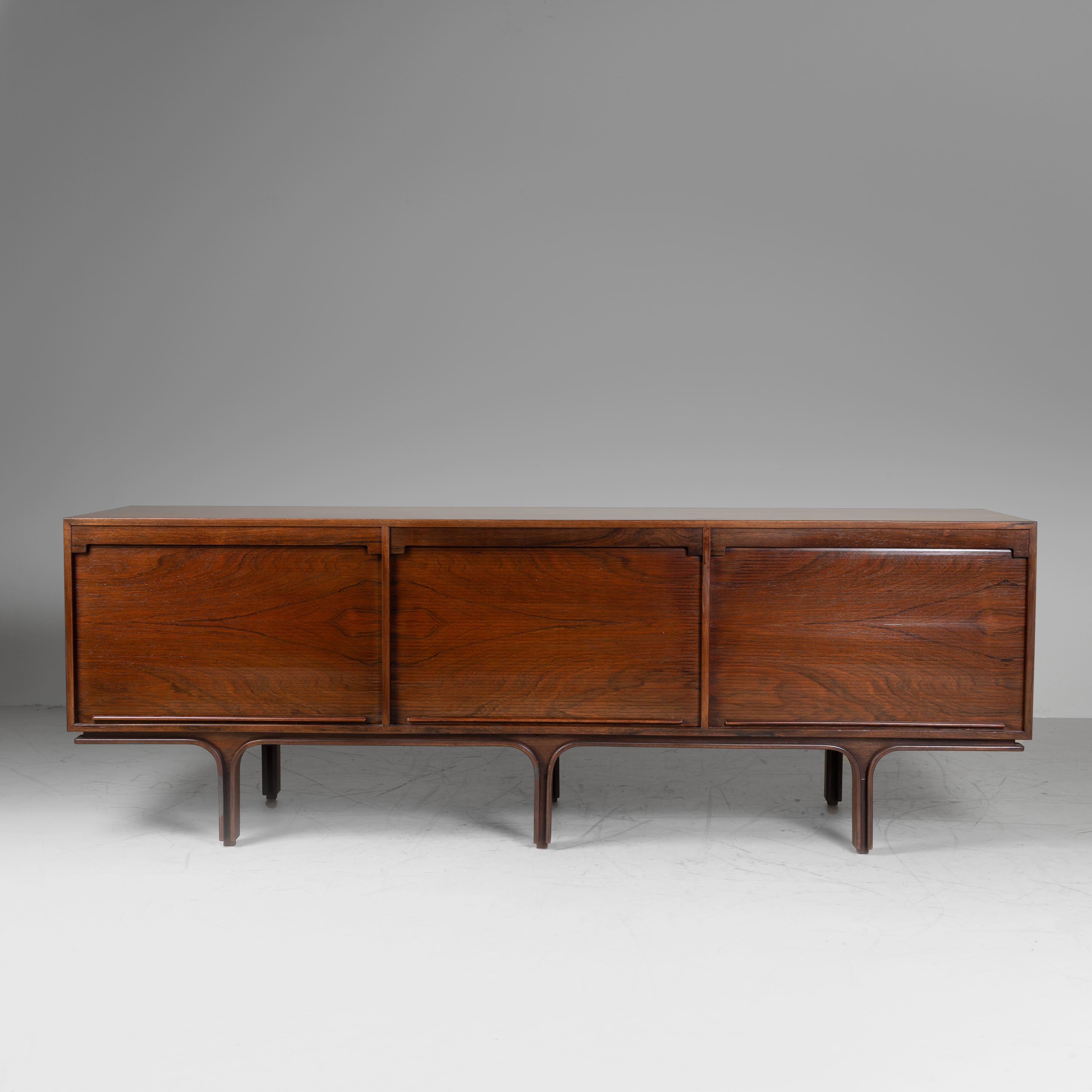 Sideboard M501, Gianfranco Frattini, Bernini, 1960 Moderno de mediados de siglo en venta