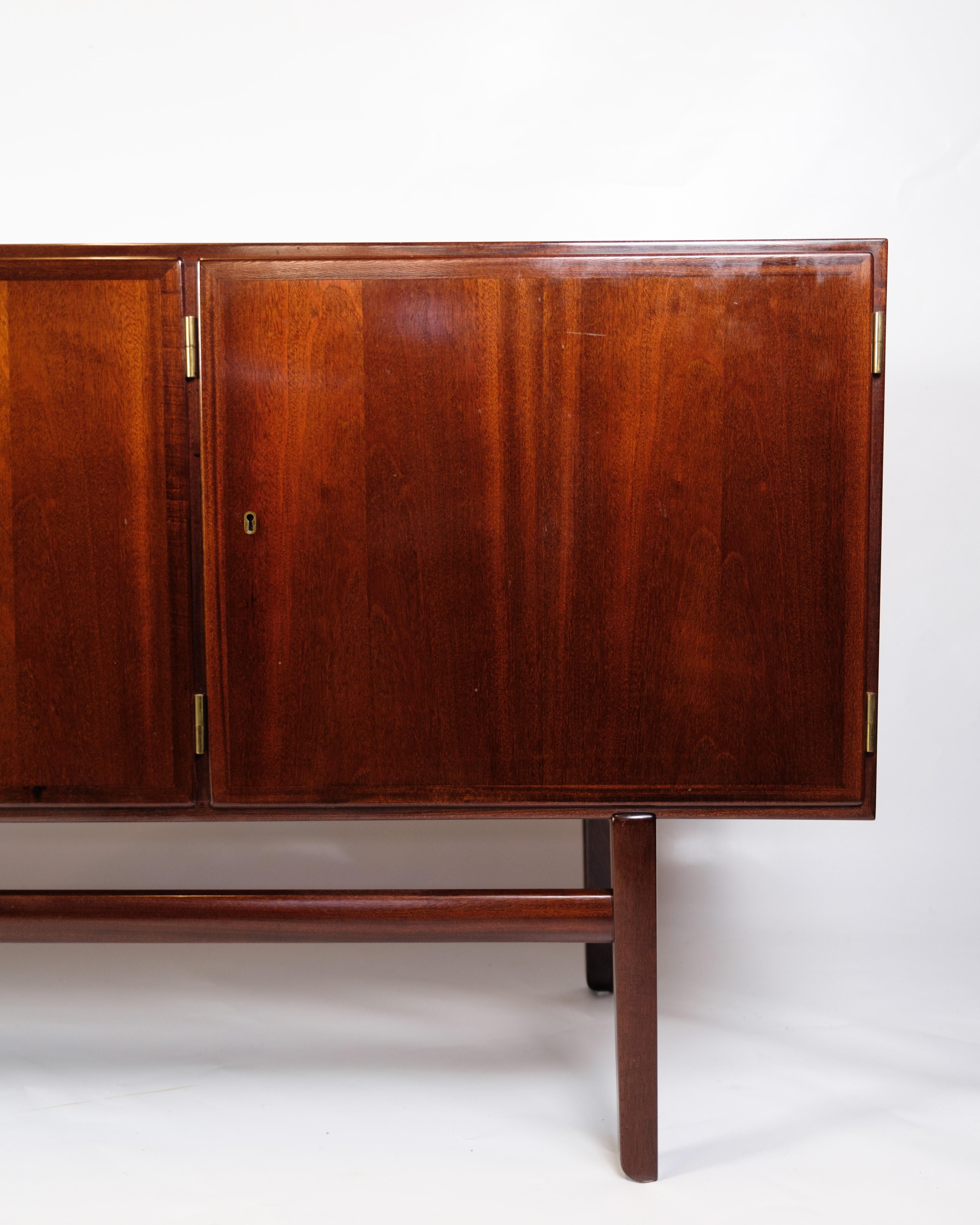 Danish Sideboard Made In Mahogany By Ole Wanscher For P. Jeppesen From 1960s