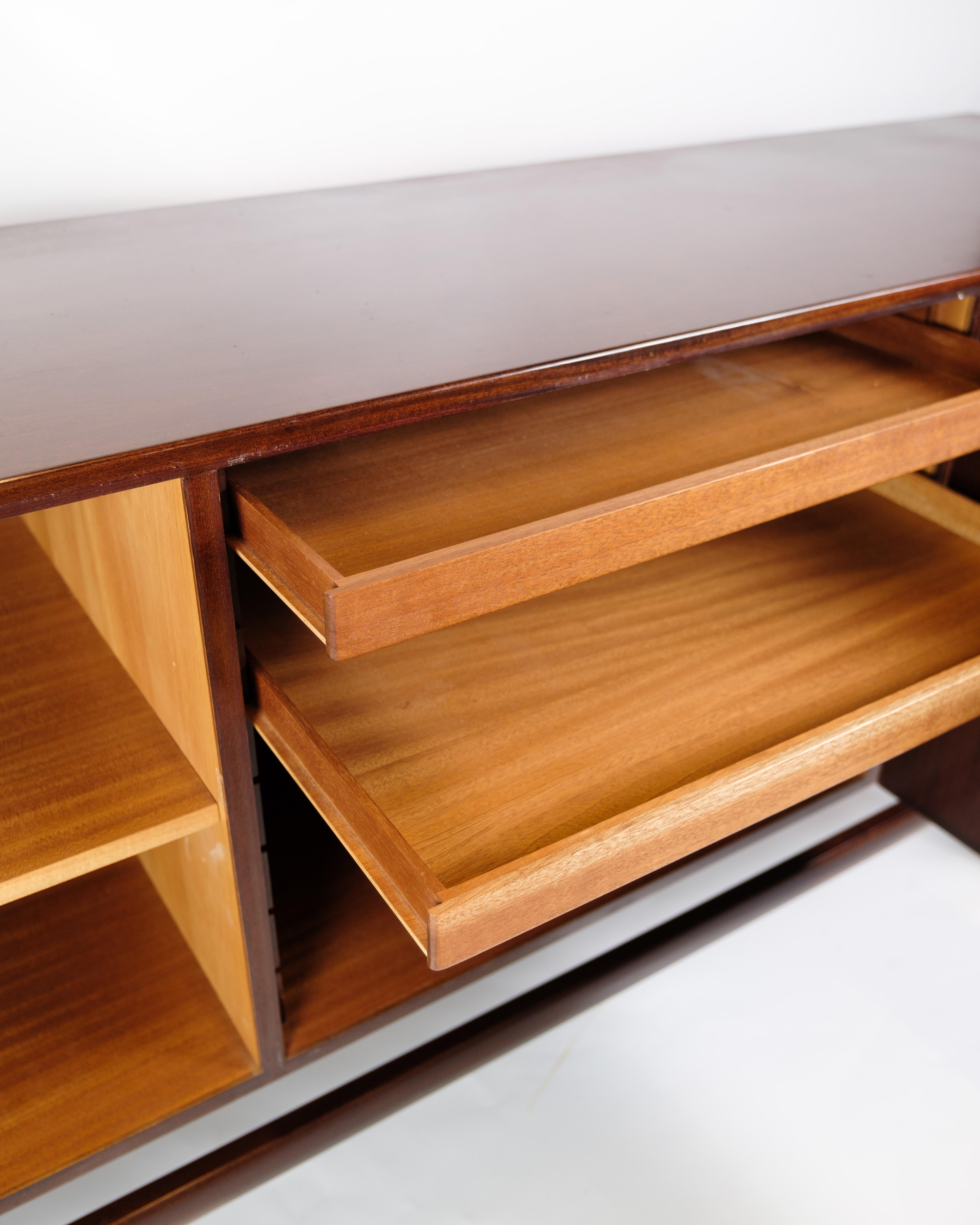 Sideboard Made In Mahogany By Ole Wanscher For P. Jeppesen From 1960s 1