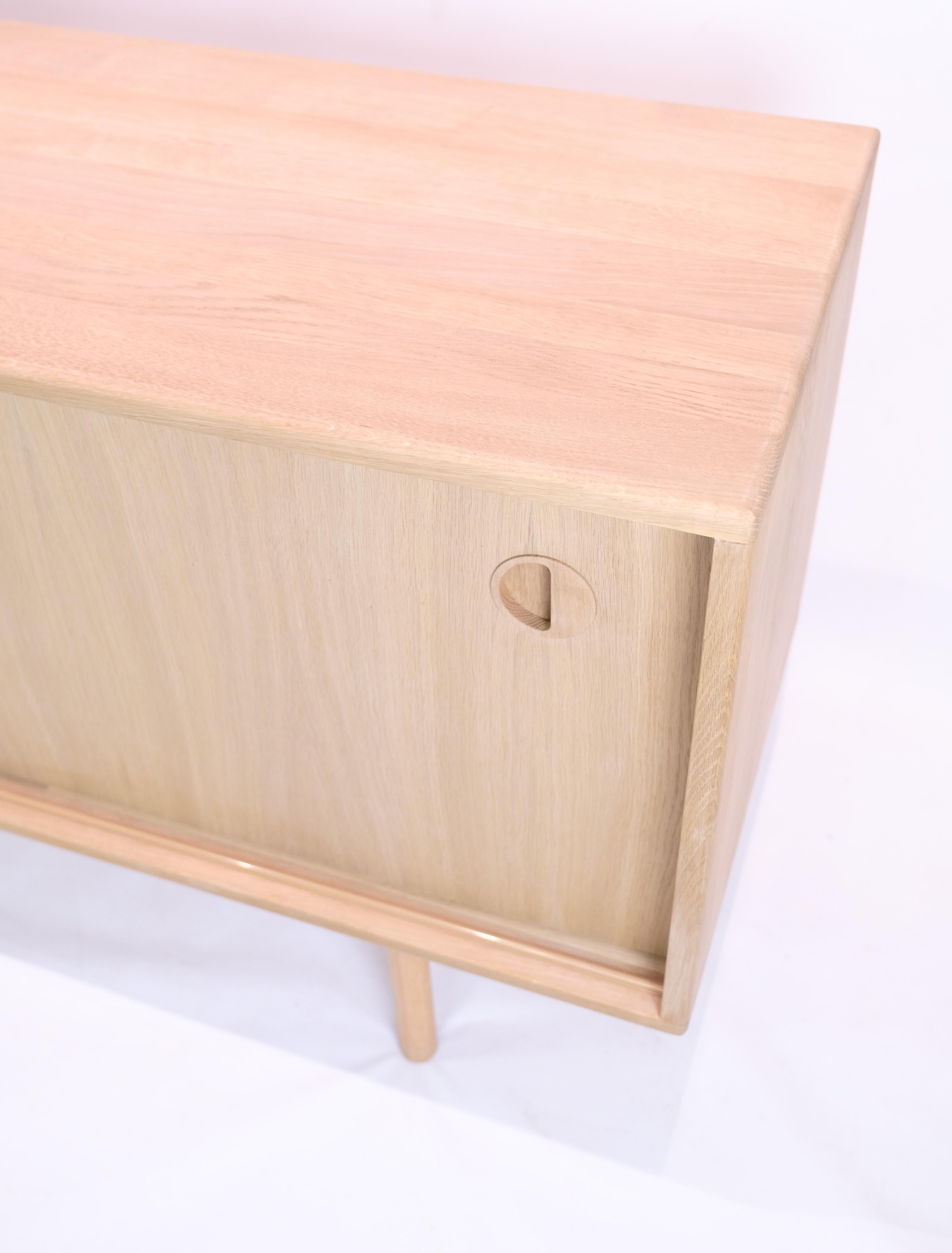 Sideboard Made In Oak, Danish Design From 1970s In Good Condition For Sale In Lejre, DK