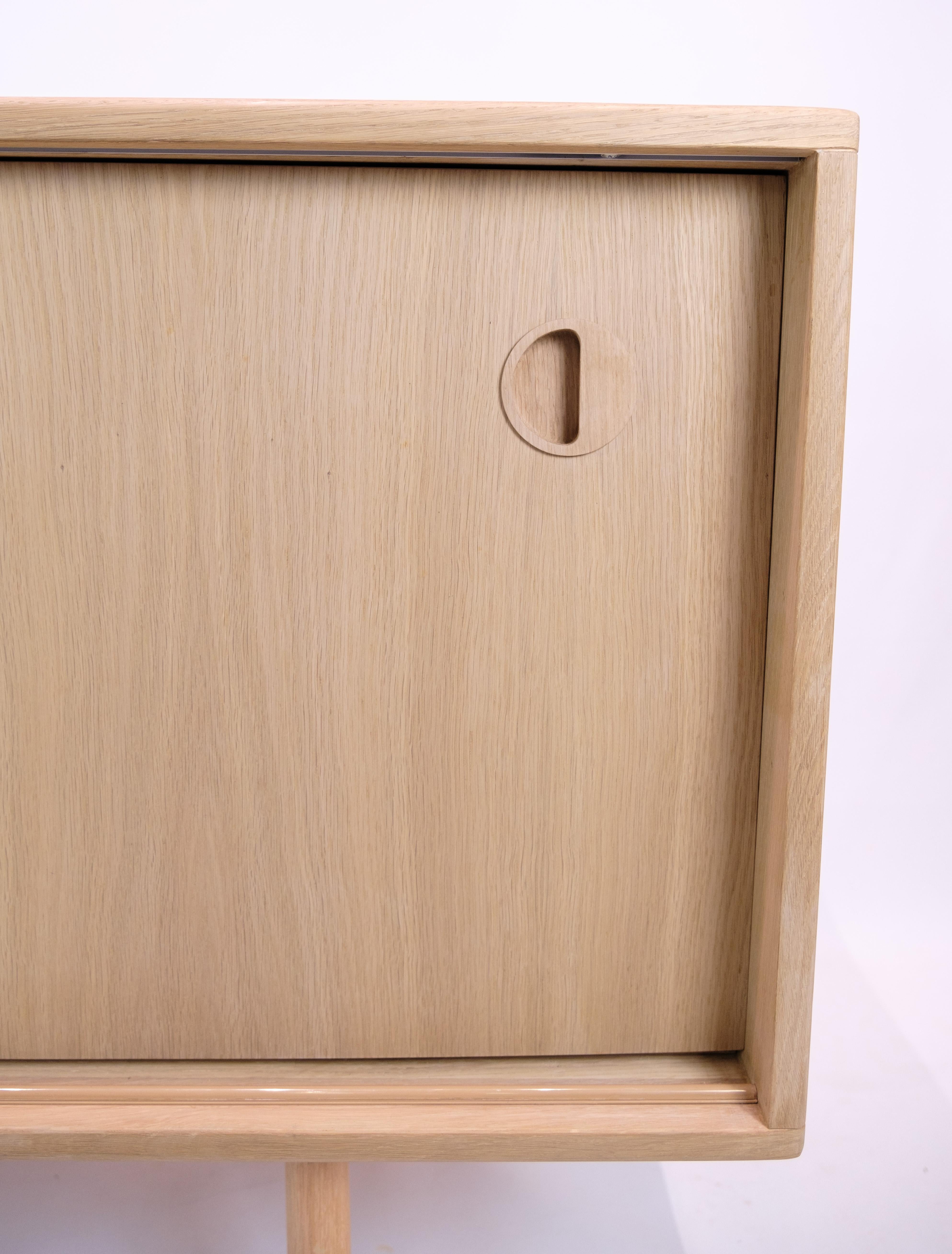 Late 20th Century Sideboard Made In Oak, Danish Design From 1970s For Sale