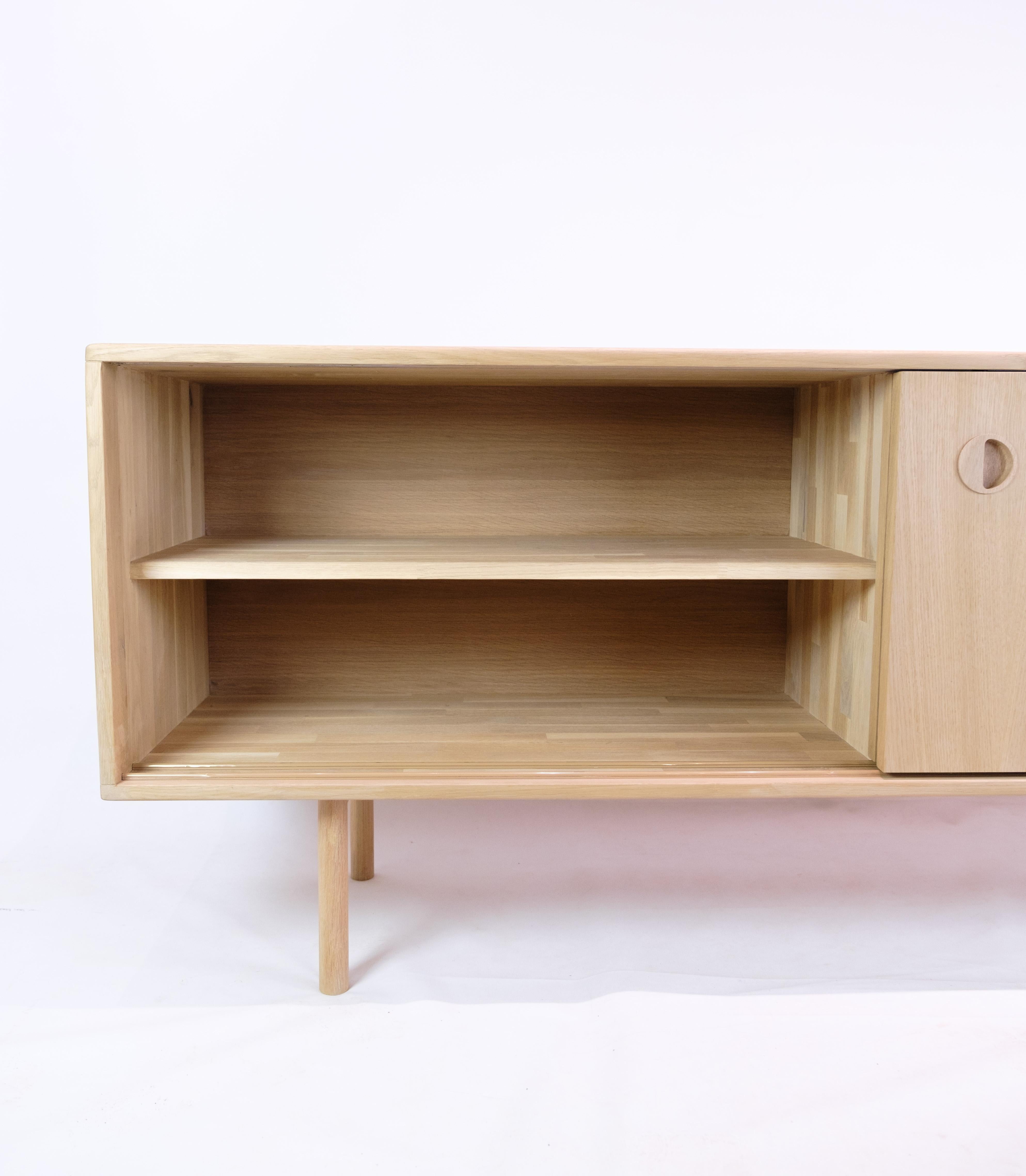 Sideboard Made In Oak, Danish Design From 1970s For Sale 2