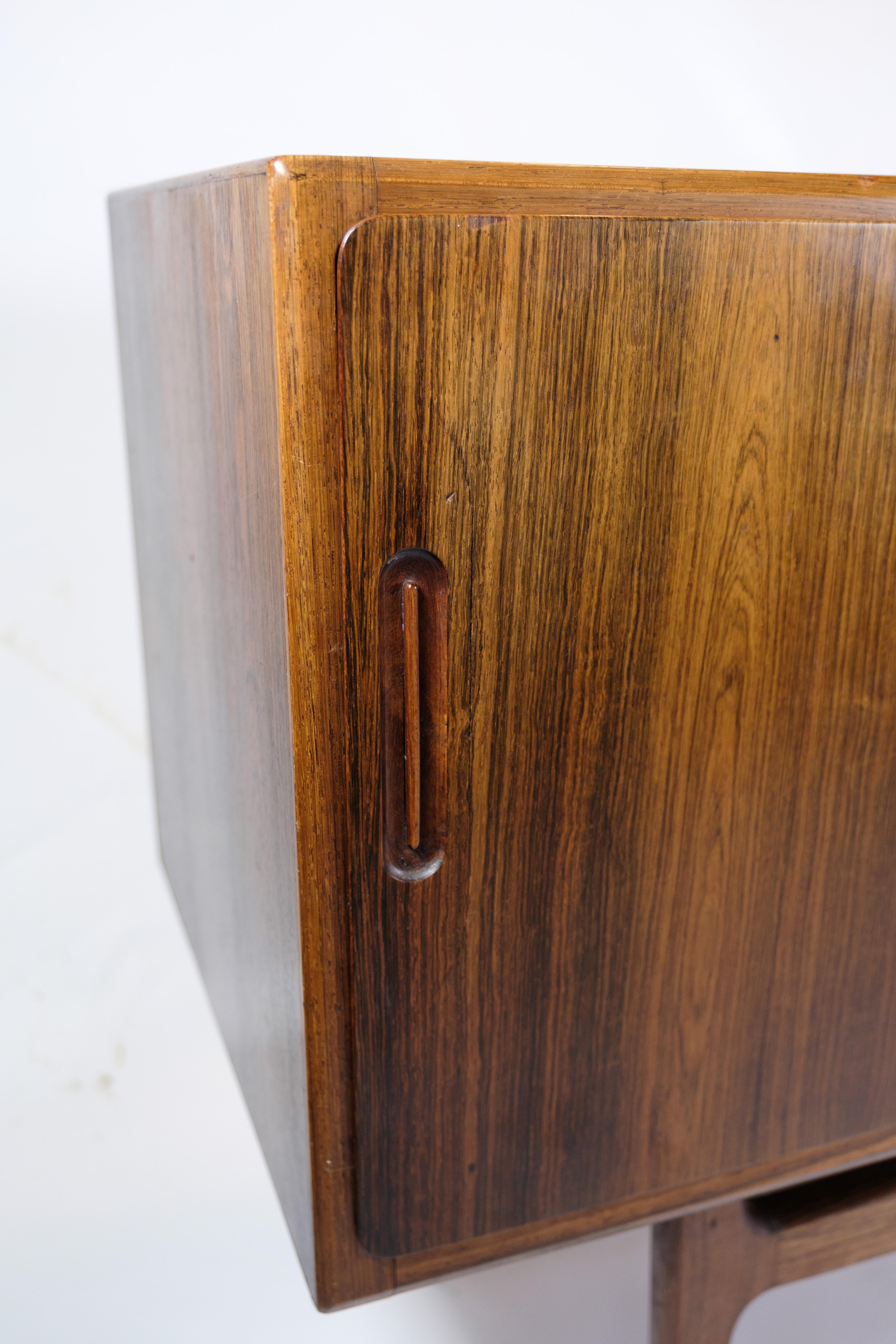 Sideboard Made in Rosewood by Henry Rosengren Hansen From 1960s In Good Condition For Sale In Lejre, DK